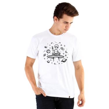 Imagem de Camiseta Ouroboros manga curta olá terráqueos-Masculino