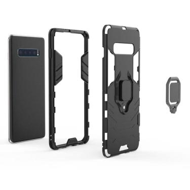 Imagem de Capa Case Capinha Samsung Galaxy S10 Plus Protetora Militar
