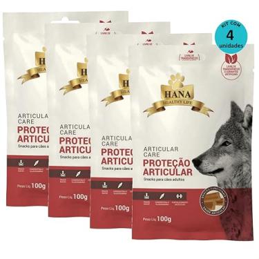 Imagem de Kit 4 Snacks Hana Healthy Life Articular Care- Proteção Articular P/Cães Adultos- 100g