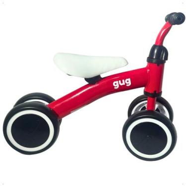 Imagem de Bicicleta De Equilíbrio 4 Rodas Bebê Sem Pedal Infantil - Gug