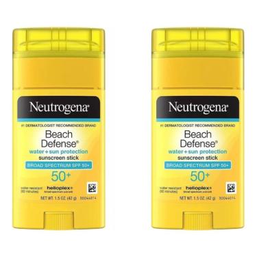 Imagem de 2 X Neutrogena Protetor Solar Beach Ultrasheer Stick Fps 50+ Beach Sunscreen Stick FPS 50+