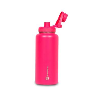 Imagem de Garrafa Térmica Inox Goldentec GT Termic 500 ml para bebidas quentes ou frias com tampa com bico e base emborrachada Rosa pink