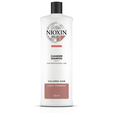 Imagem de Shampoo Nioxin System 3, limpador para cabelos finos 975ml