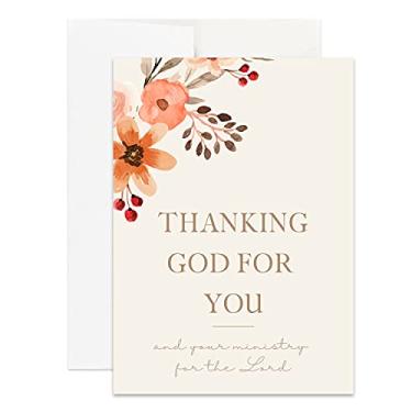 Imagem de Simply Uncaged Christian Gifts Ministry Appreciation Card for Pastor, Minister, Church Staff, Volunteers, Ministry Appreciation Gift Card for Ministers (Single Card)