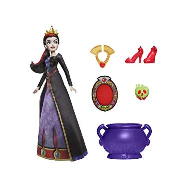 Imagem de Disney Princess Figura Villains Boneca de 28 cm com Roupas Removíveis - Rainha Má - F4562 - Hasbro, Multicolorido