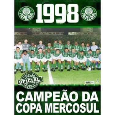 Imagem de Coleção Oficial Histórica Palmeiras Edição 16 - Pôster Mercosul 1998