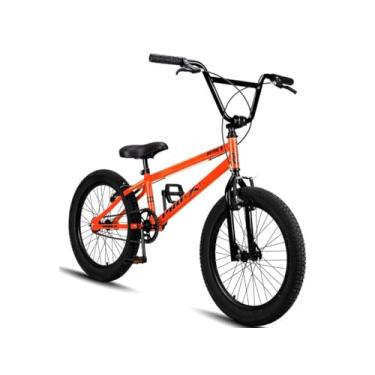 Imagem de Bicicleta Aro 20 BMX Infantil PRO X S1 FreeStyle VBrake,Laranja Preto