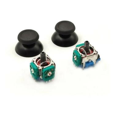Imagem de Kit 2 botões 3d direcional +2 botões analógicos controle ps4