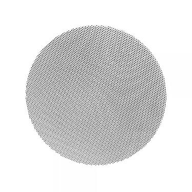 Imagem de Caixa Acústica de Embutir Redonda BSA R4 Coaxial 60W RMS Branco