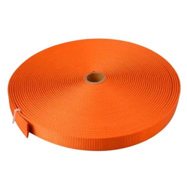 Imagem de SEPEAK Correia tubular de nylon de 2,5 cm, 20 kN/2,041 kg, alça de escalada resistente para resgate, escalada ao ar livre, combate a incêndios, equipamento, tirolesa, ancoragem, suspensão, 1 peça,