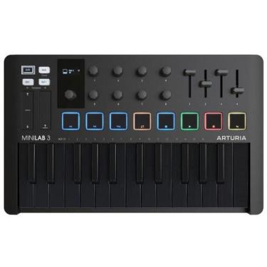 Imagem de Teclado Controlador Midi Arturia MINILAB 3 25 Teclas, MiniLab3-TeclasP