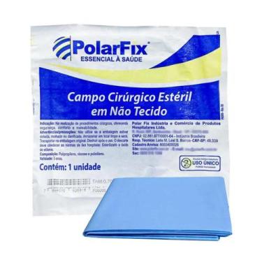 Imagem de Kit 10 Unidades Campo Cirúrgico Estéril 100 X 100Cm Polarfix