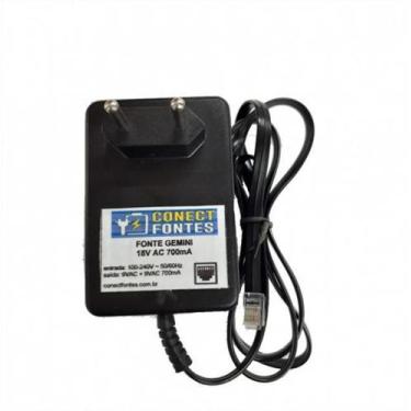Imagem de Fonte Ac 18V 700Ma Para Mixer Gemini Denon Dn-X100 - Conect Fontes