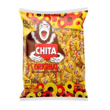 Imagem de Bala Chita Abacaxi, Original e Mastigável - Cory - 500 g