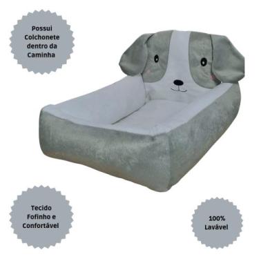 Imagem de Caminha Para Cachorro E Gato P - Caminha Pet Com Cabeceira - LuckBaby,