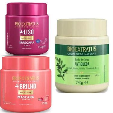 Imagem de Kit cronograma capilar Hidratação Mais liso + Jaborandi + Brilho 250 g