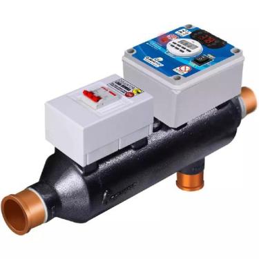 Imagem de AQUECEDOR PISCINA GLOBAL 40 AUTO TRIFÁSICO 10 KW 220v - Globalmar