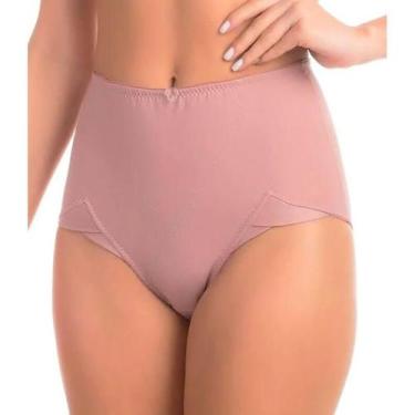 Imagem de Cinta Calça Alta Duloren 114195 Reforço Frontal, Castanha, M
