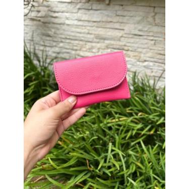 Imagem de Carteira Amora Feminina Pequena E Compacta Porta Cartão , Moedas, Cnh 