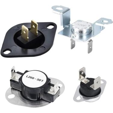 Imagem de DC96-00887A & DC47-00018A & DC47-00016A & DC32-00007A Kit de termostato fusível de corte térmico para secador Samsung – Substitui 2074129 WP35001193
