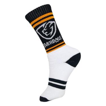 Imagem de Meia Cano Alto Divertida Térmica Soquete Grossa Invisivel Algodão Maci