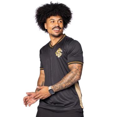 Imagem de Camiseta Masculina Betel Internacional Gold Preto/dourado-Masculino