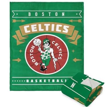Imagem de Northwest Cobertor NBA Boston Celtics Silk Touch Sherpa 127 cm x 152 cm, Hardwood Classics