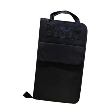 Imagem de Fancyes Bolsa para baquetas portáteis, bolsa para baquetas com alça, bolsa de transporte grossa, estojo para armazenamento de baquetas para iniciantes,
