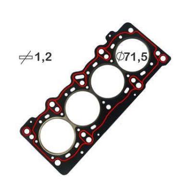 Imagem de Junta Cabeçote Baspack Fiat Uno Smart Palio Siena Fire 1.0 1.3 8V 99/.