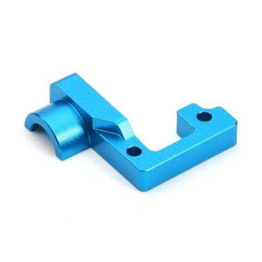 Imagem de CHRCOED RC Car Metal Shaft Bearing Holder Gear Cover Replacement Aluminum Open-Ended Gearbox Cover Spur Gear Modified Gear Cover Delete for Tamiya1/10 RC Car TT02 Upgrade Accessories