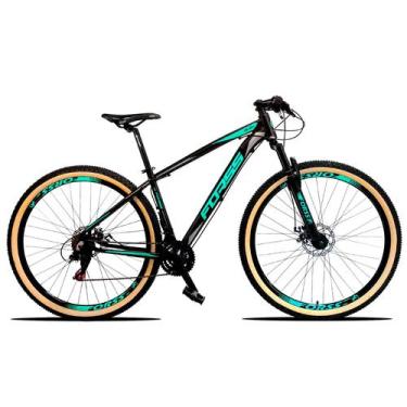 Imagem de Bicicleta aro 29 masculina forss aluminio 5.0 21v, 19, Preto fosco, Tu