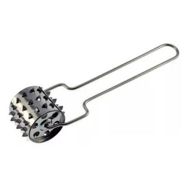 Imagem de Amaciador De Carne Rolo Manual Inox Cozinha 20 Cm - FX