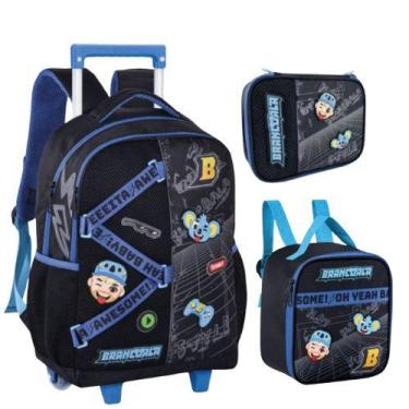 Imagem de Kit Volta as Aulas Infantil Escolar Brancoala Youtuber Clio Oficial - 