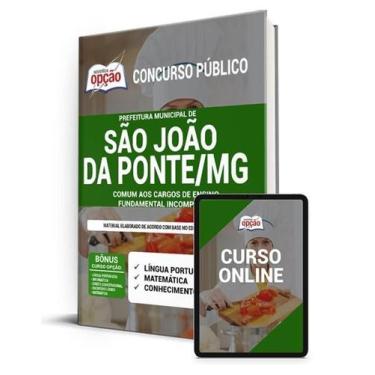 Imagem de Apostila Prefeitura de São João da Ponte - MG - Comum aos Cargos de En