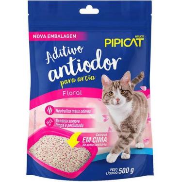 Imagem de Aditivo Pipicat Antiodor Floral para Gatos 500g - Kelco
