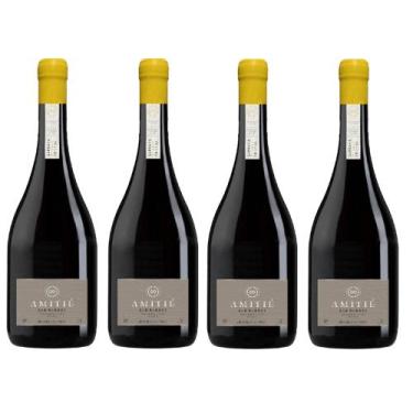 Imagem de Kit 4 Un Vinho Amitié Chardonnay Oak Barrel 750 ml