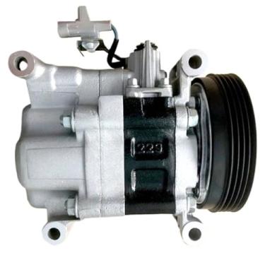 Imagem de Compressor de ar condicionado automotivo ac compatível com compressor suzuki swift 9520063ja0 9520063ja1 95201-63ja0 95201-63ja1 v08a1aa4ag 4pk
