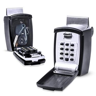 Imagem de KeyGuard Pro SL-591 Caixa de bloqueio de botão de perfuração para janela de carro, preta