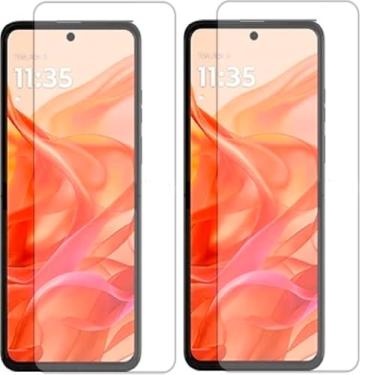 Imagem de Kit 02x Película De Hydrogel Frontal Tela Grande Para Motorola Moto Razr 50 / Razr 50 Ultra