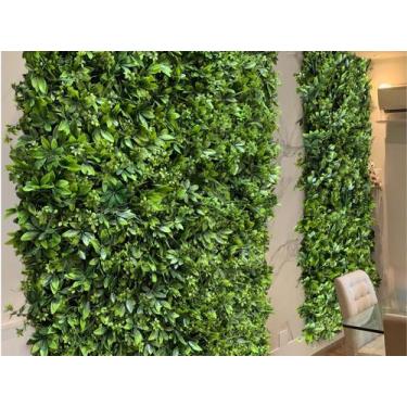 Imagem de 25 Placas de Alta Qualidade Plantas Artificiais para Jardim Vertical I