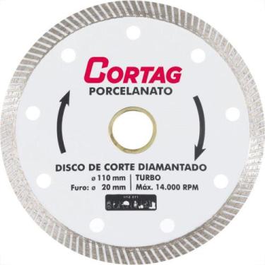 Imagem de Disco Diamantado Cortag Porcelanato Seco 60863