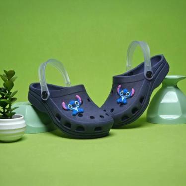 Imagem de Babuche Sandalia Infantil Stich Lilo Baby Leve e macio Solado antiderr