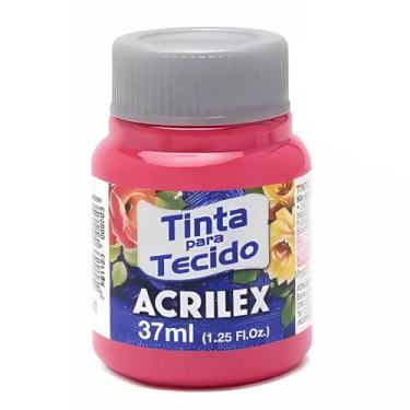 Imagem de Tinta Para Tecido Acrilex Fosca 37ml Escolha a Cor, 527 - PINK