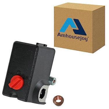 Imagem de Interruptor de pressão compatível com Condor Usa 11GC2E 26AMP, 100/125 PSI Diafragma 1/10.2 cm FNPT, DPST, PORTA ÚNICA