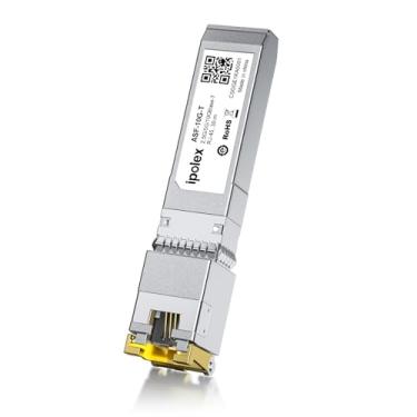 Imagem de Transceptor SFP+ 10G, módulo SFP+ para RJ45, módulo SFP+ CAT6a de cobre 10G-T, até 30 m, para Cisco SFP-10G-T, Ubiquiti UF-RJ45-10G, Meraki, TP-Link, Netgear e mais