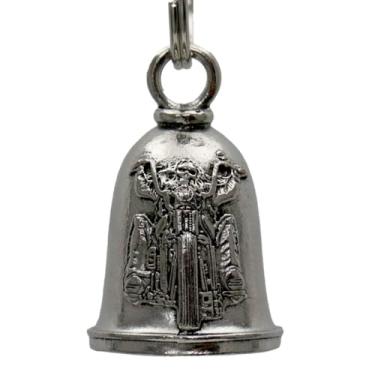 Imagem de Milwaukee Leather Good Luck Bells para motocicletas com chaveiro - acessório para motociclistas - tamanho único