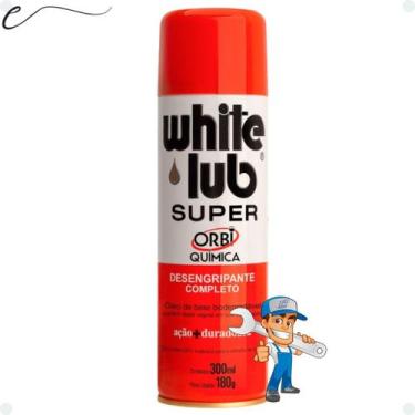 Imagem de White Lub Super Óleo Desengripante Anti Ferrugem 300ml - Orbi