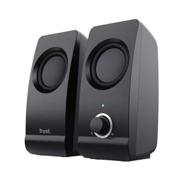 Imagem de Caixa de Som Remo 2.0 Speaker Set Trust 17595 - Preto