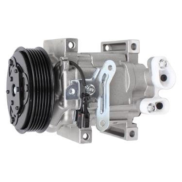 Imagem de NewYall Compressor de ar condicionado A/C com polia para Subaru Forester 2.5L 2011 2012 2013