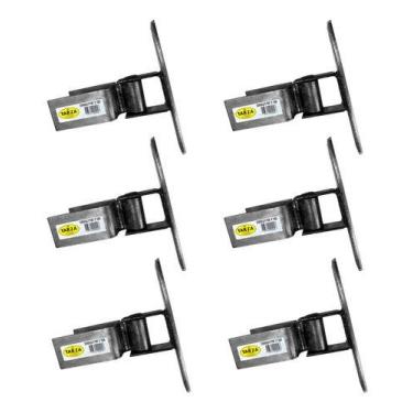 Imagem de Dobradiça Para Porteira Boca De Lobo - H 70mm  12 Un Tarza